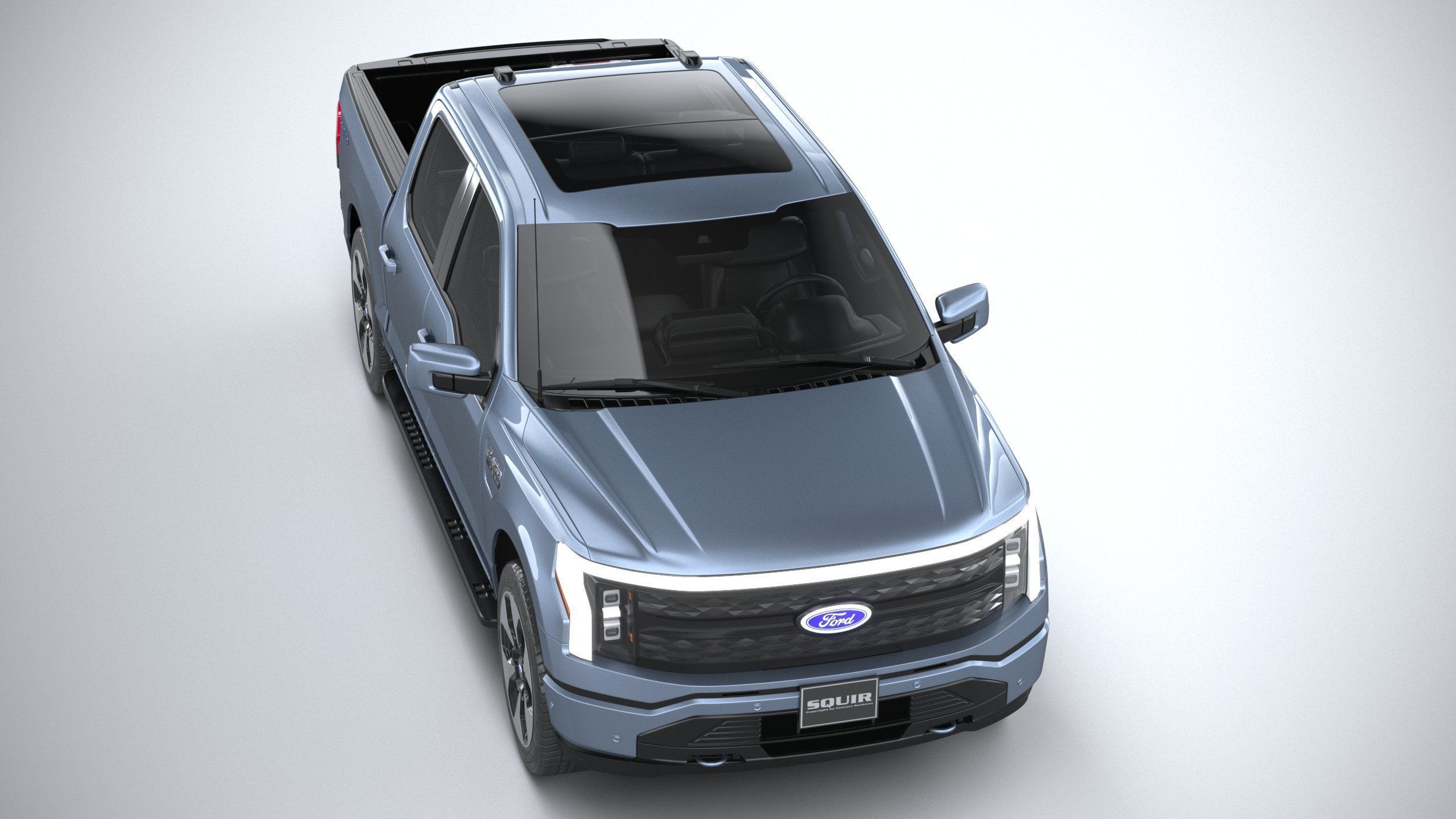 F150 Lightning 2022 3D model_12