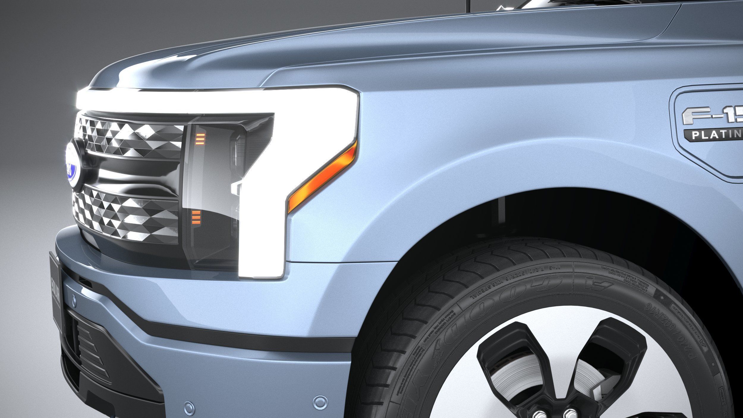 F150 Lightning 2022 3D model_3