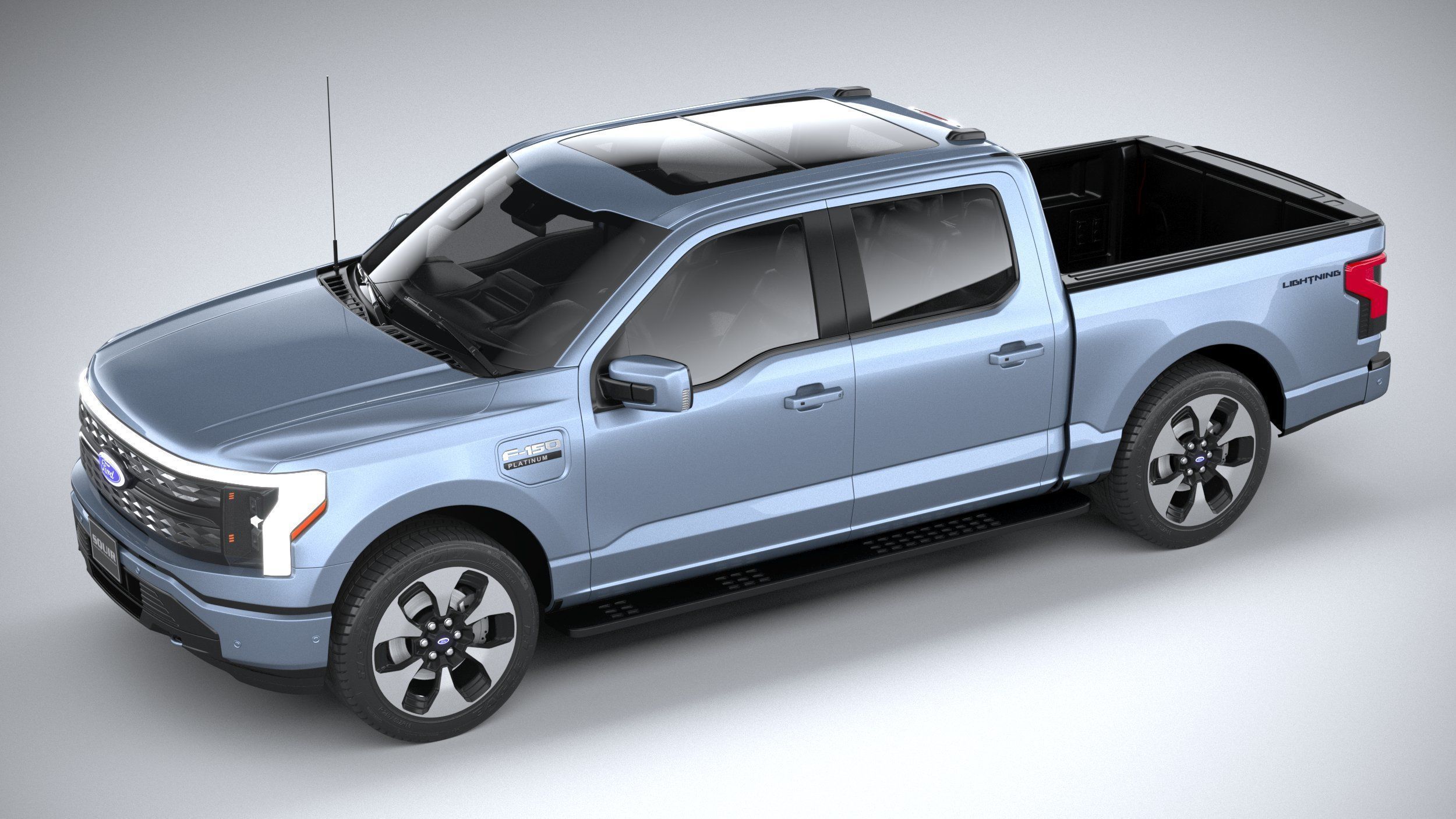 F150 Lightning 2022 3D model_7