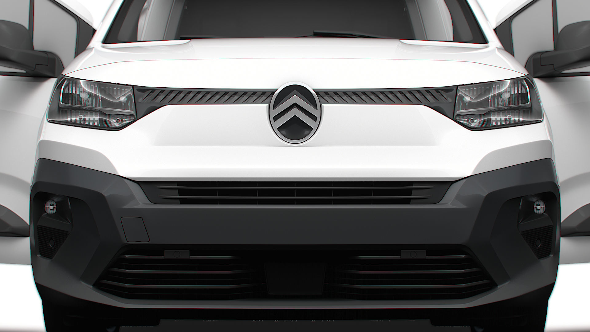 Citroen e Berlingo SWB Van Tailgate HQ Interior 2024 3D model_7