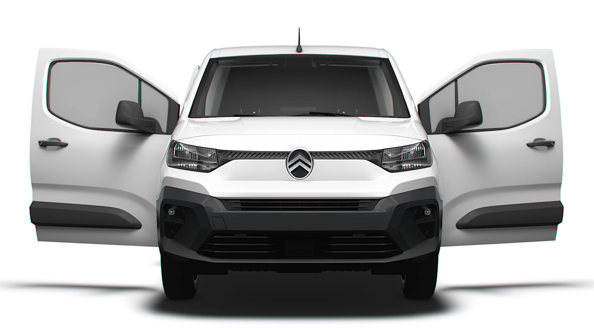 Citroen e Berlingo SWB Van Tailgate HQ Interior 2024 3D model_6