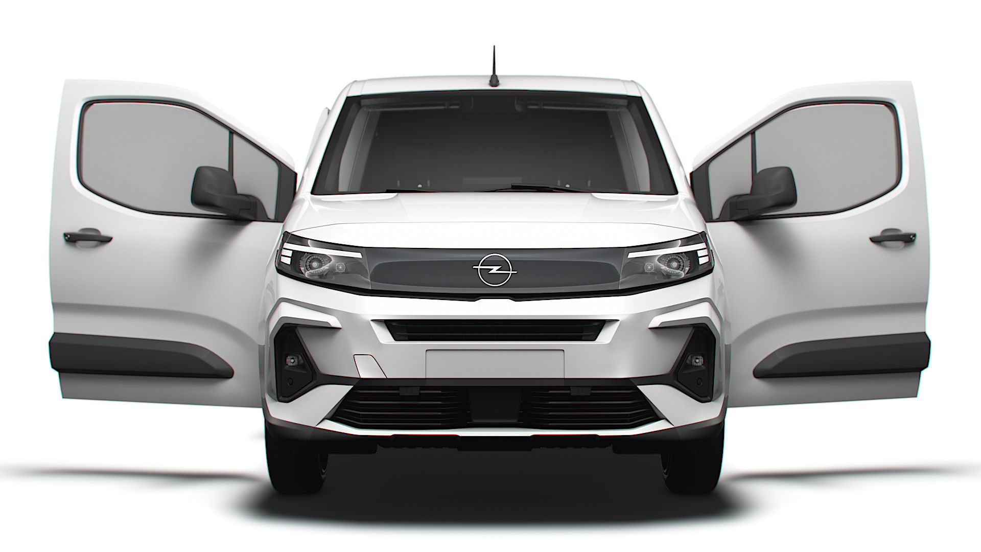 Opel Combo e SWB Van Tailgate HQ Interior 2024 3D model_6