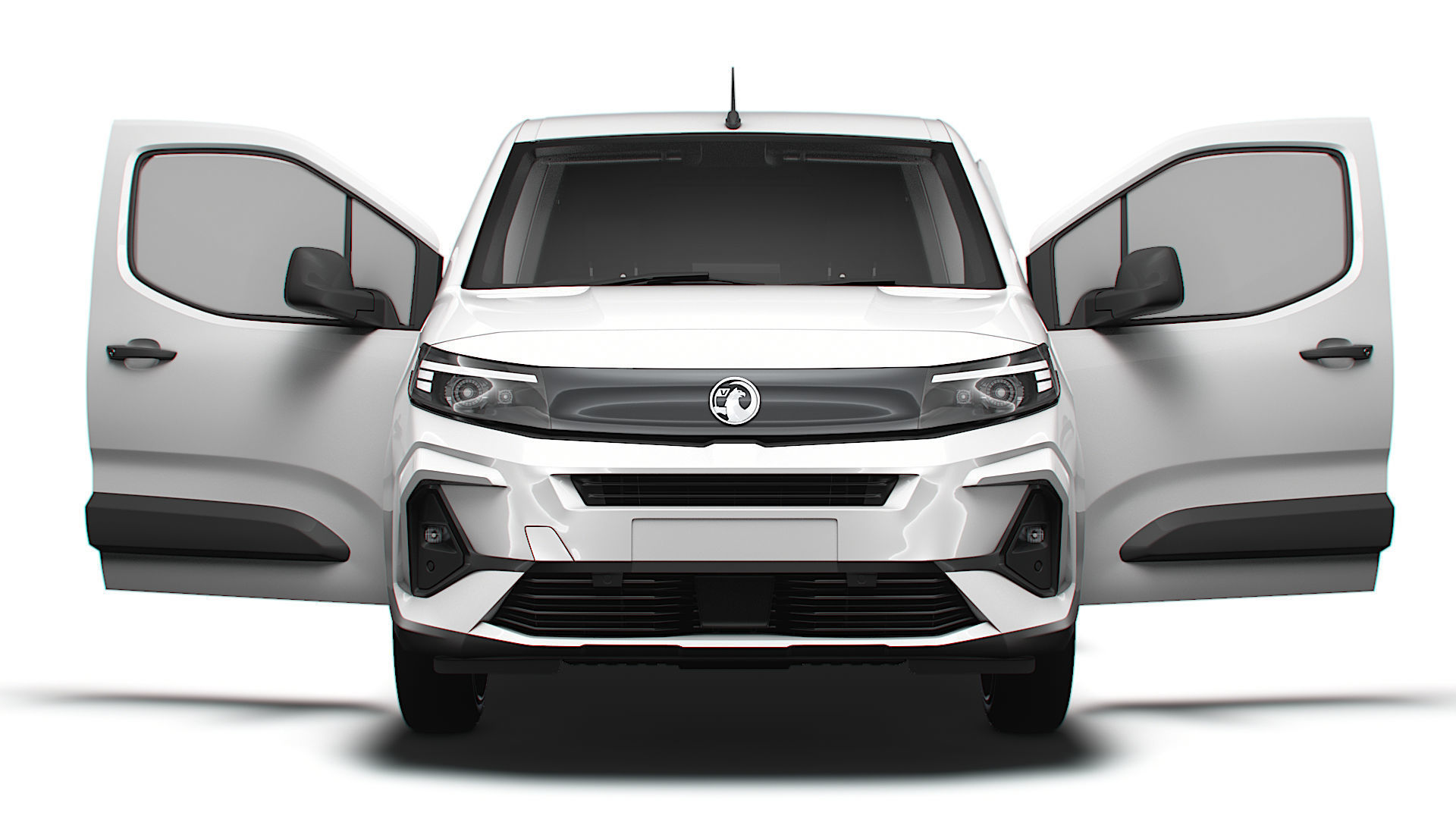 Vauxhall Combo e SWB Van Tailgate HQ Interior 2024 3D model_6