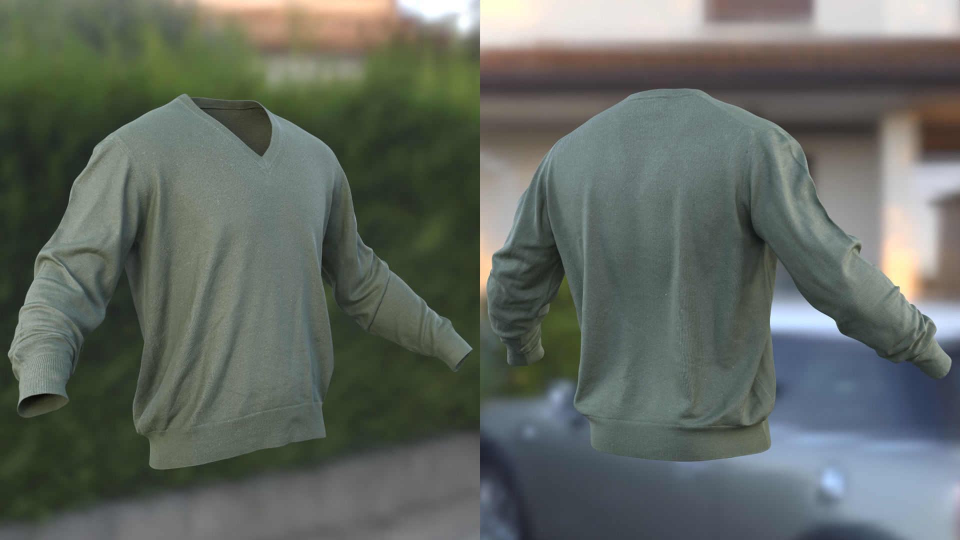 Sweater 54 - All MH Bodies and UE5 Skeletons - Rigged Low-poly 3D model_5