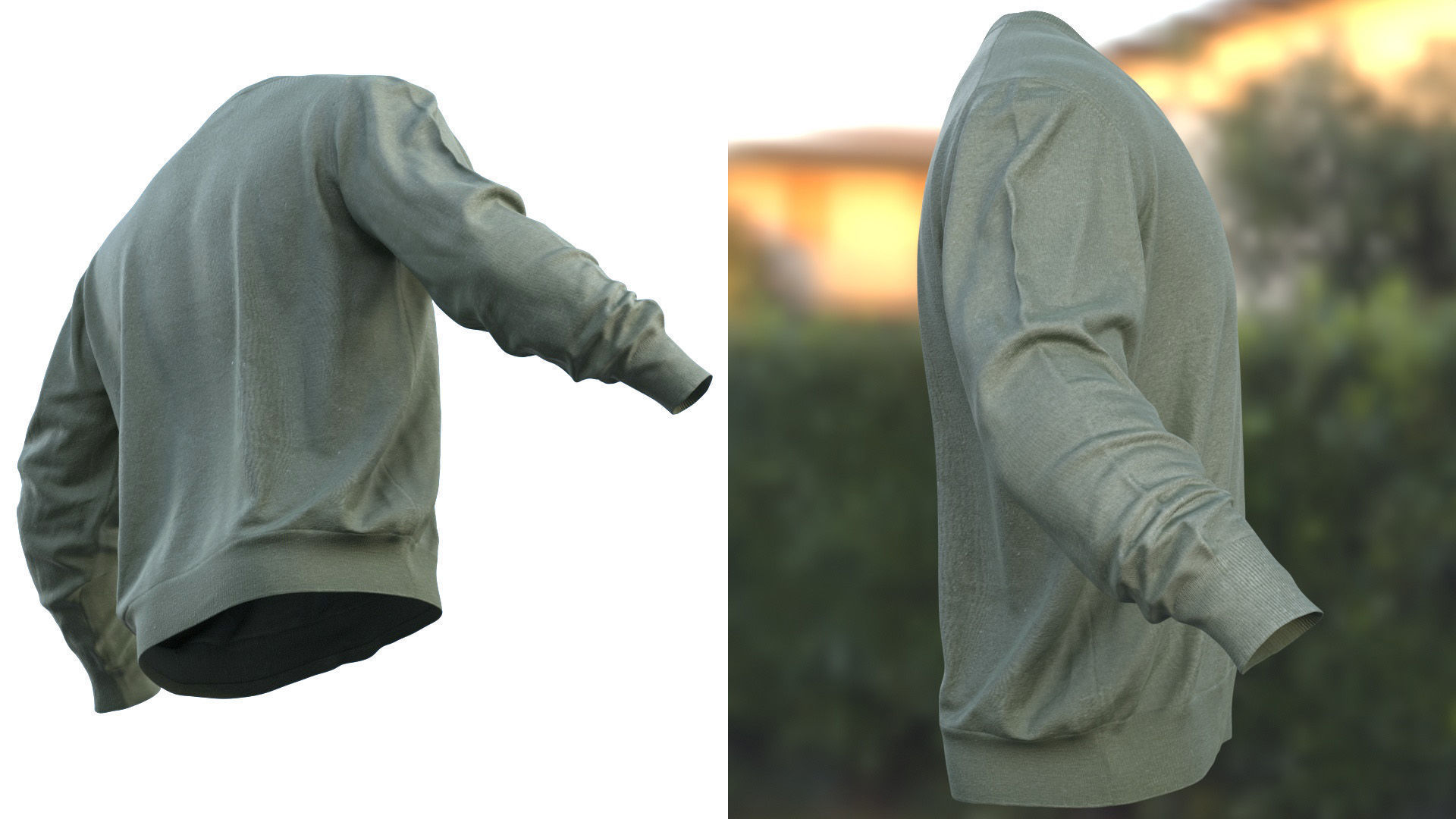 Sweater 54 - All MH Bodies and UE5 Skeletons - Rigged Low-poly 3D model_10