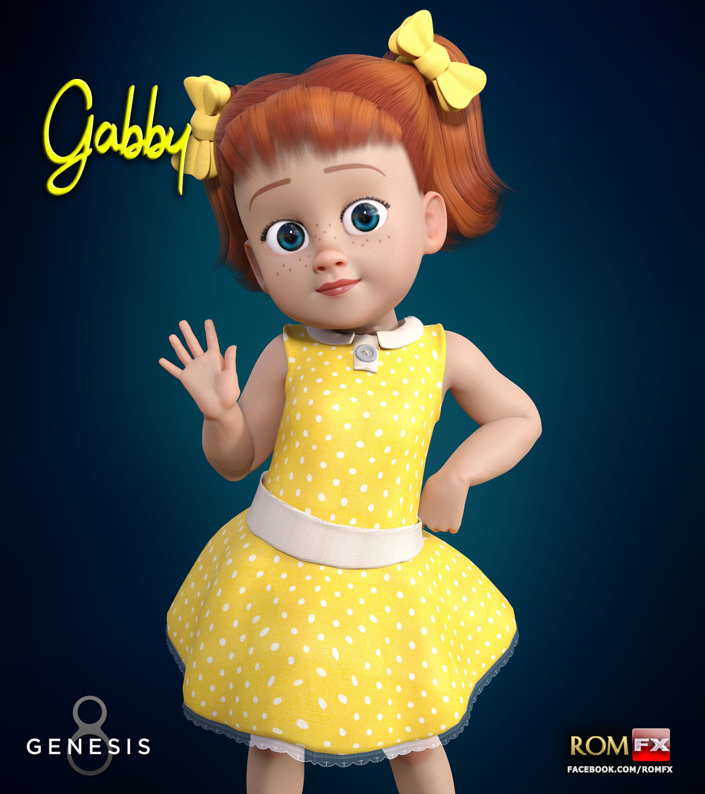 RFX Gabby For G8F And G81F 3D model_4