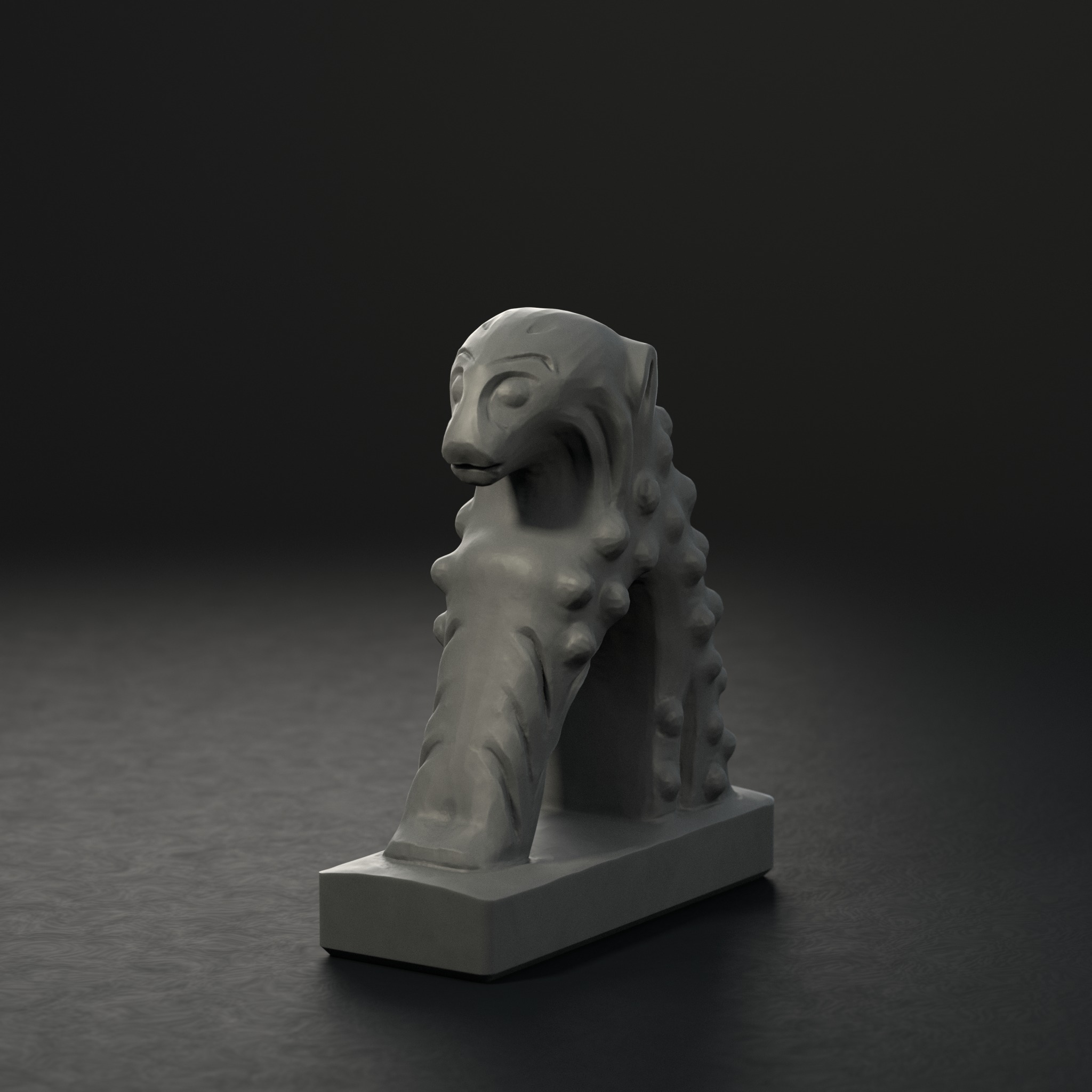 Japsang - Korean Roof Figurines 3D print model_4