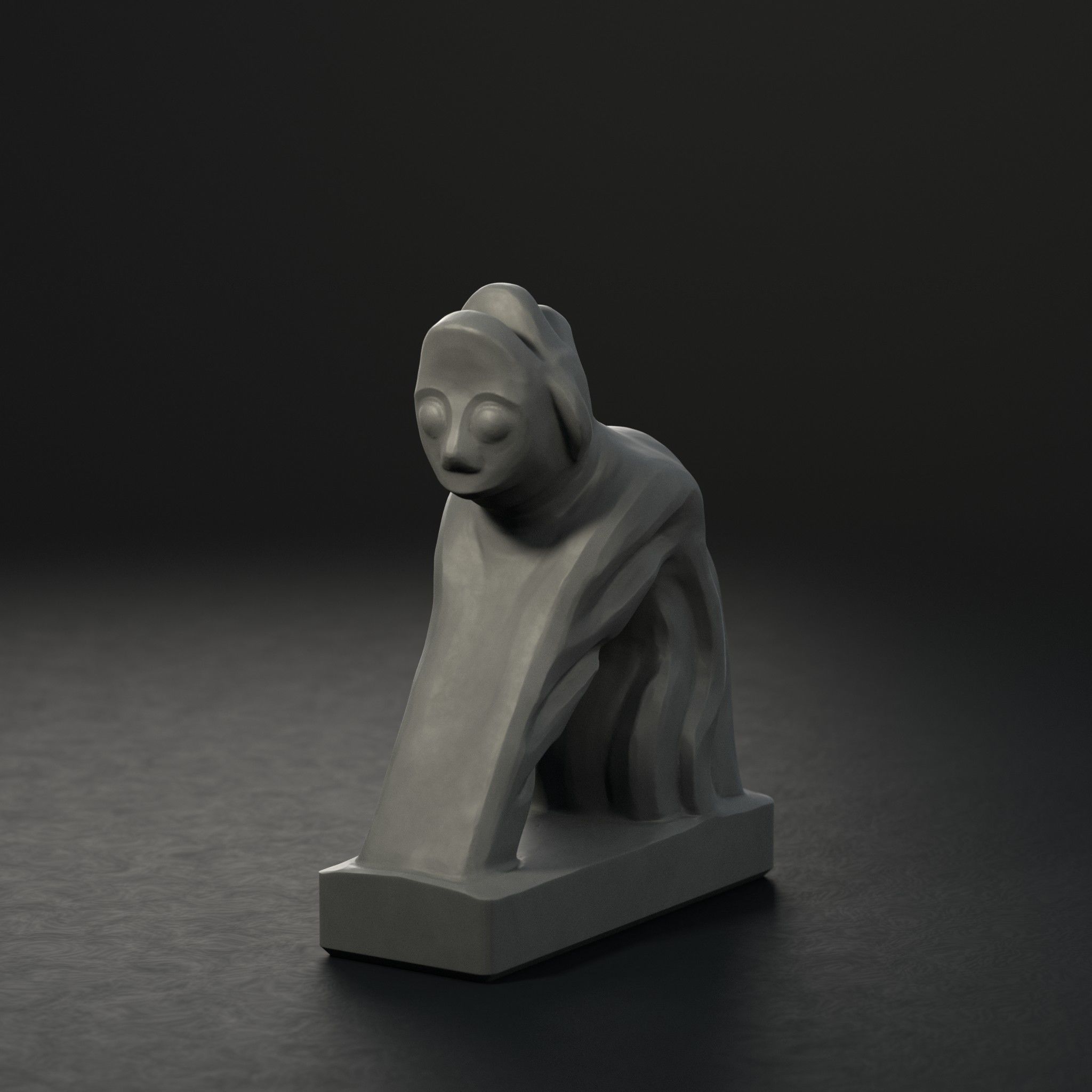 Japsang - Korean Roof Figurines 3D print model_5