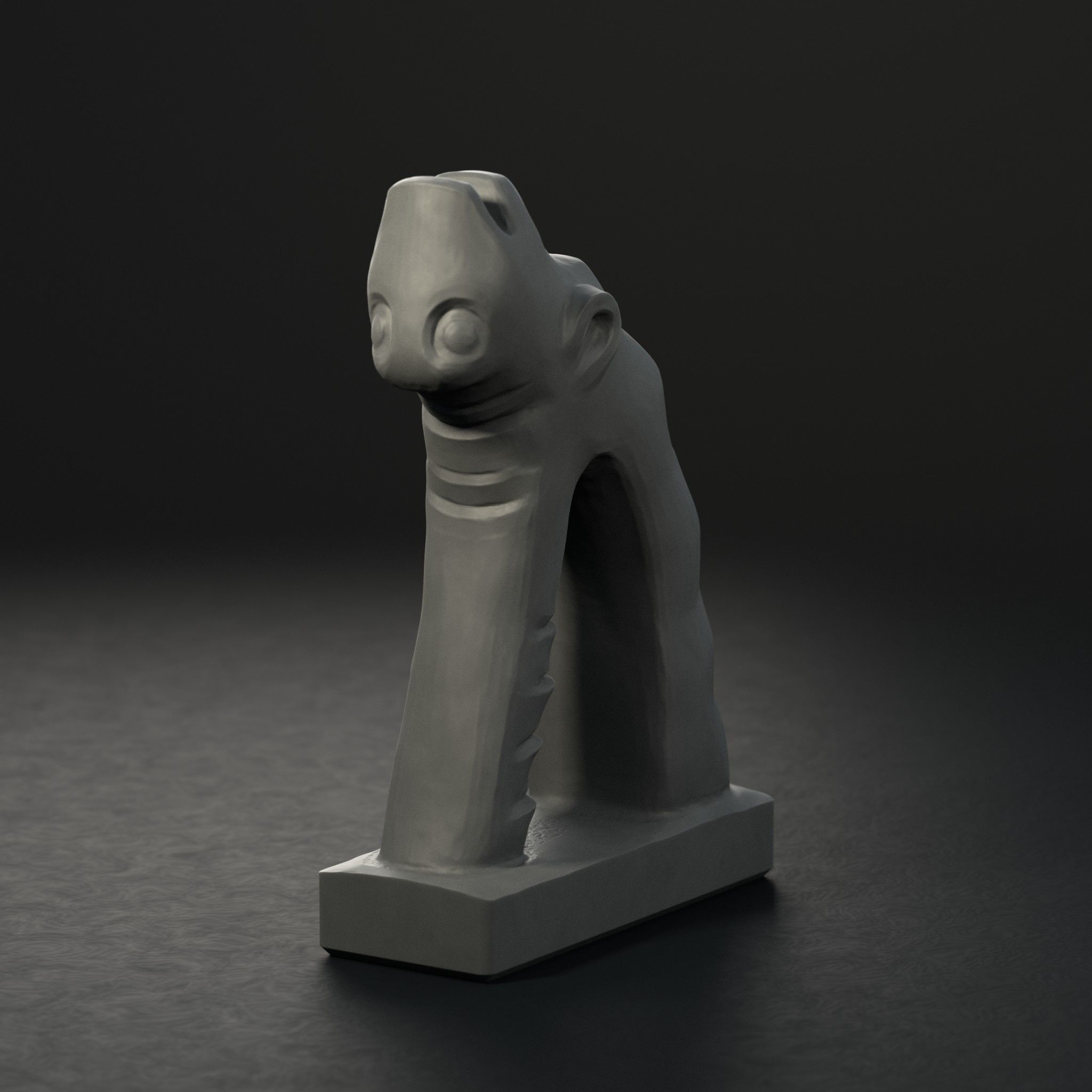 Japsang - Korean Roof Figurines 3D print model_6