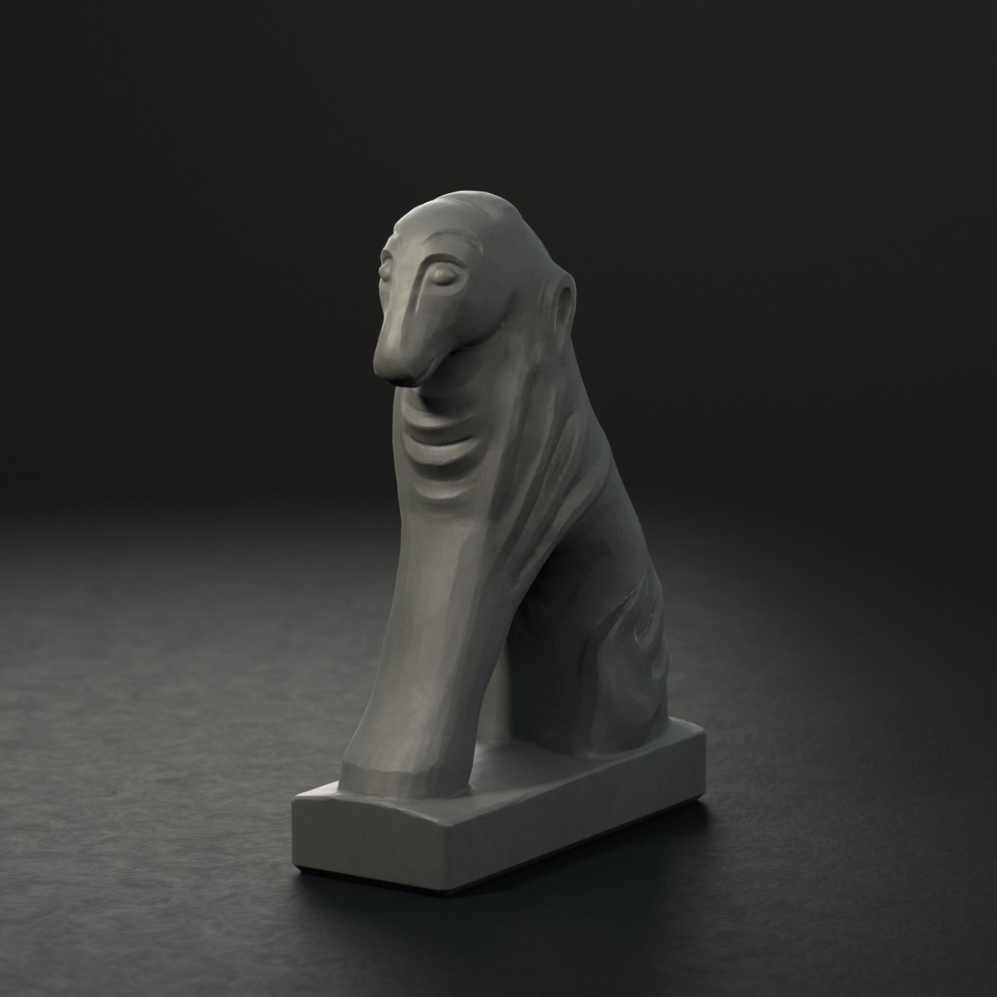 Japsang - Korean Roof Figurines 3D print model_7