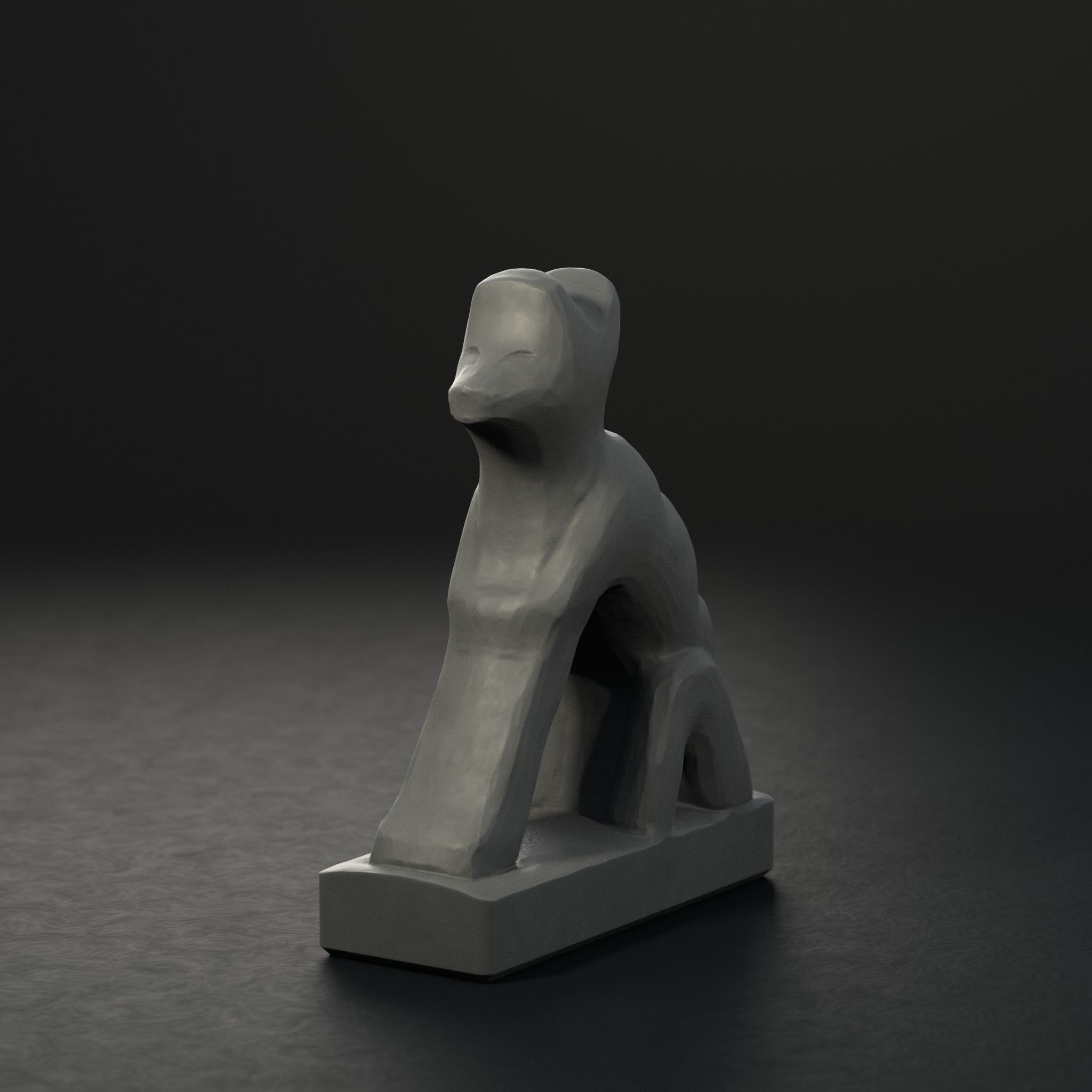 Japsang - Korean Roof Figurines 3D print model_9