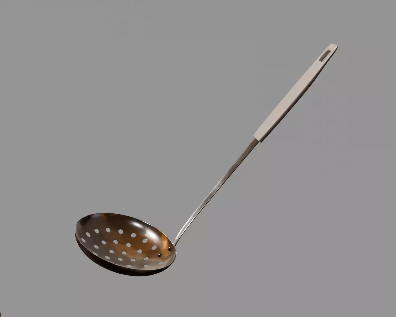 Ladle With Holes Low-poly 3D model