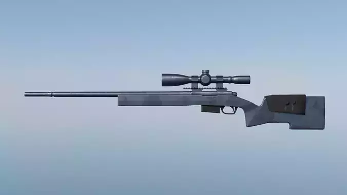 pubg mobile  gun 3D model 3D model