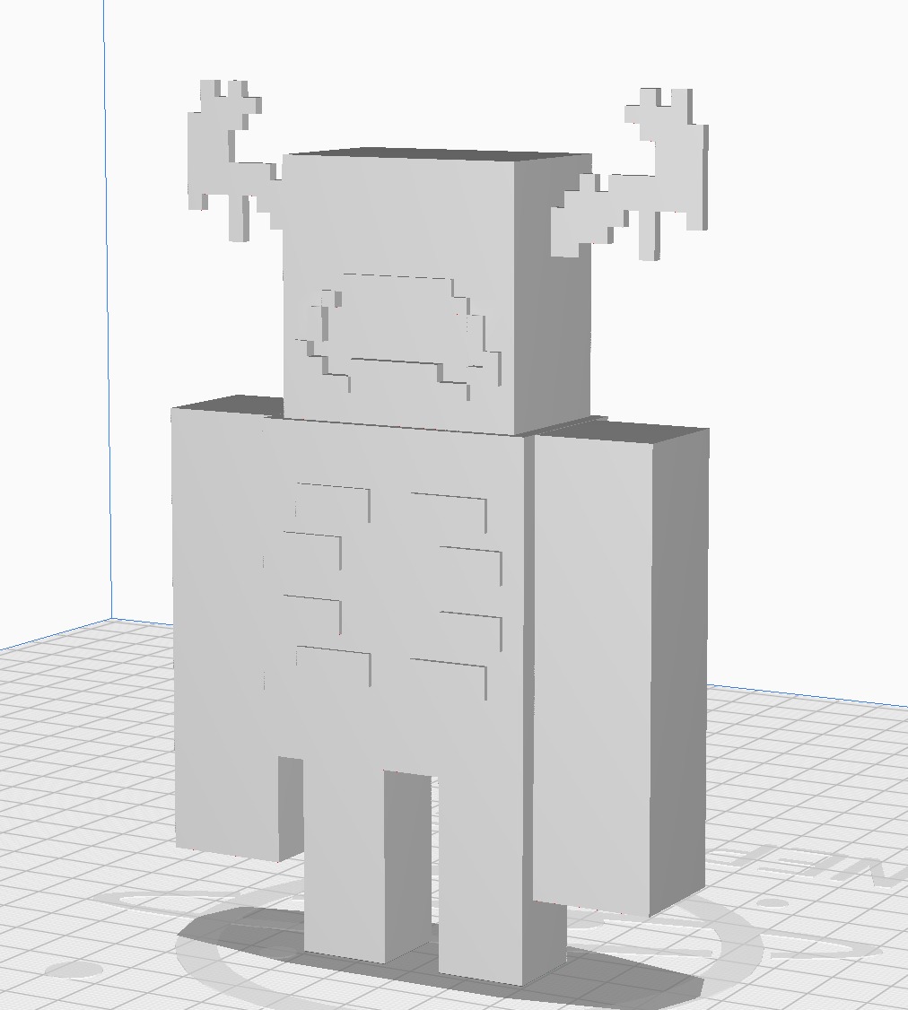 Minecraft Warden 3D print model_1