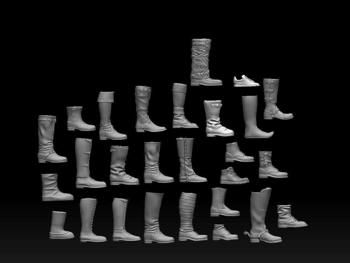 shoes 3D print model_70