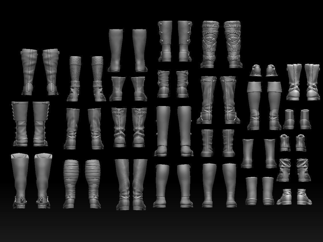 shoes 3D print model_62