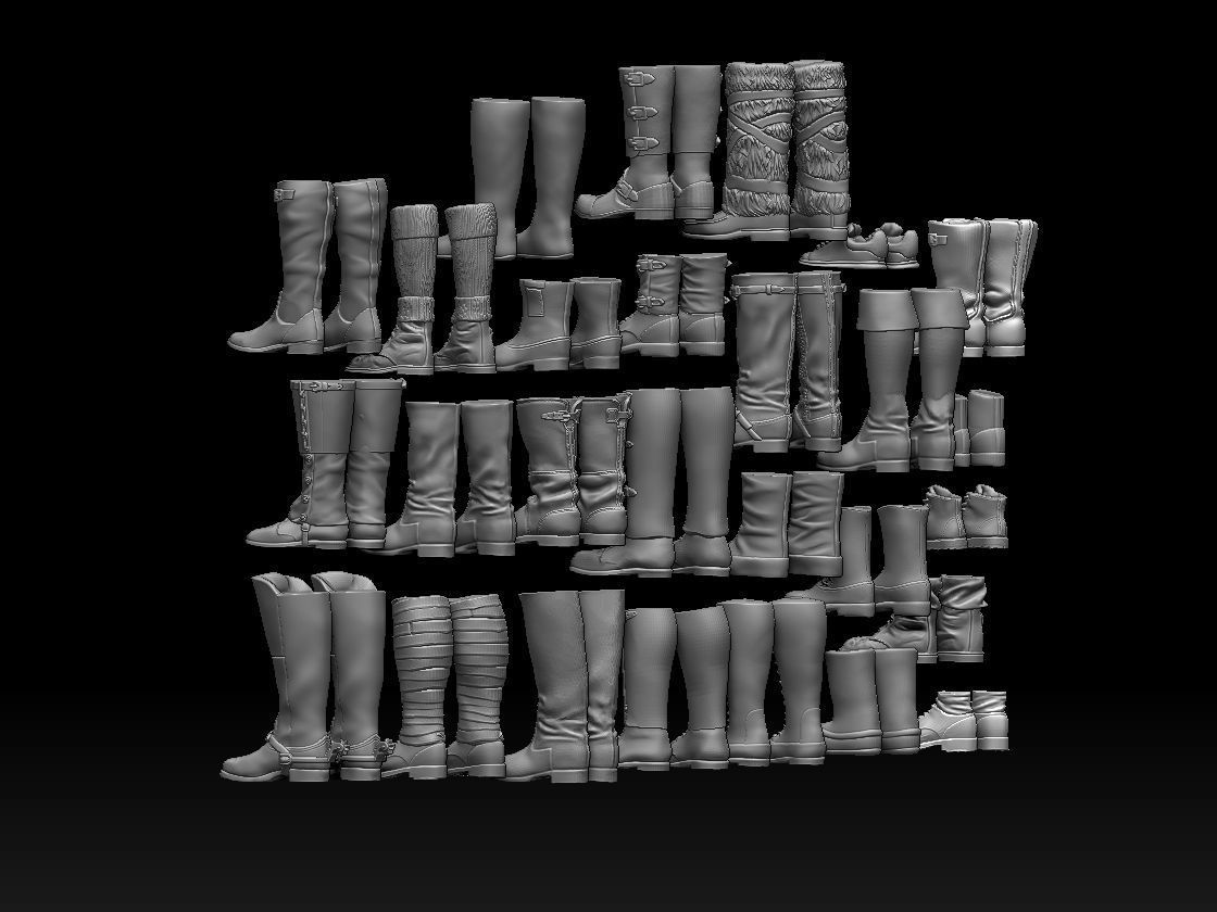 shoes 3D print model_64