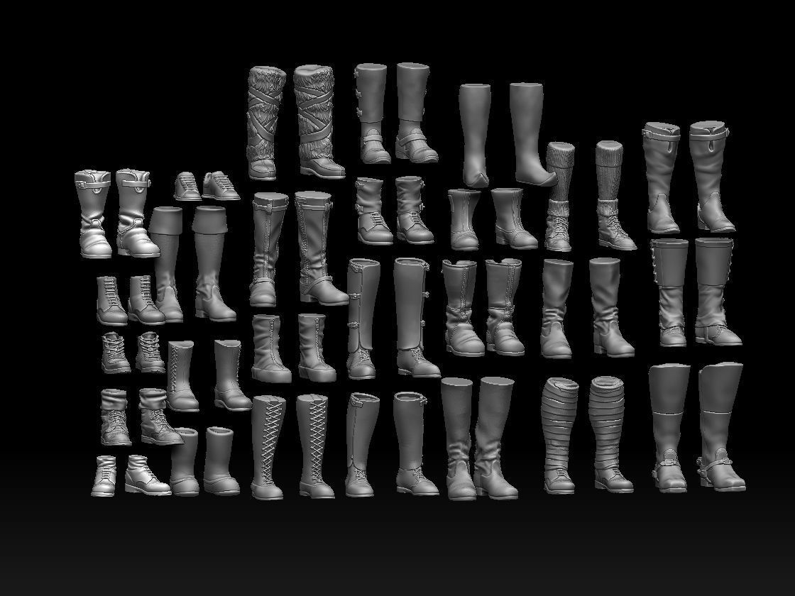 shoes 3D print model_38