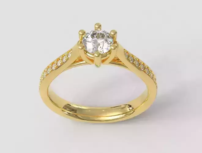 5mm Engagement Ring