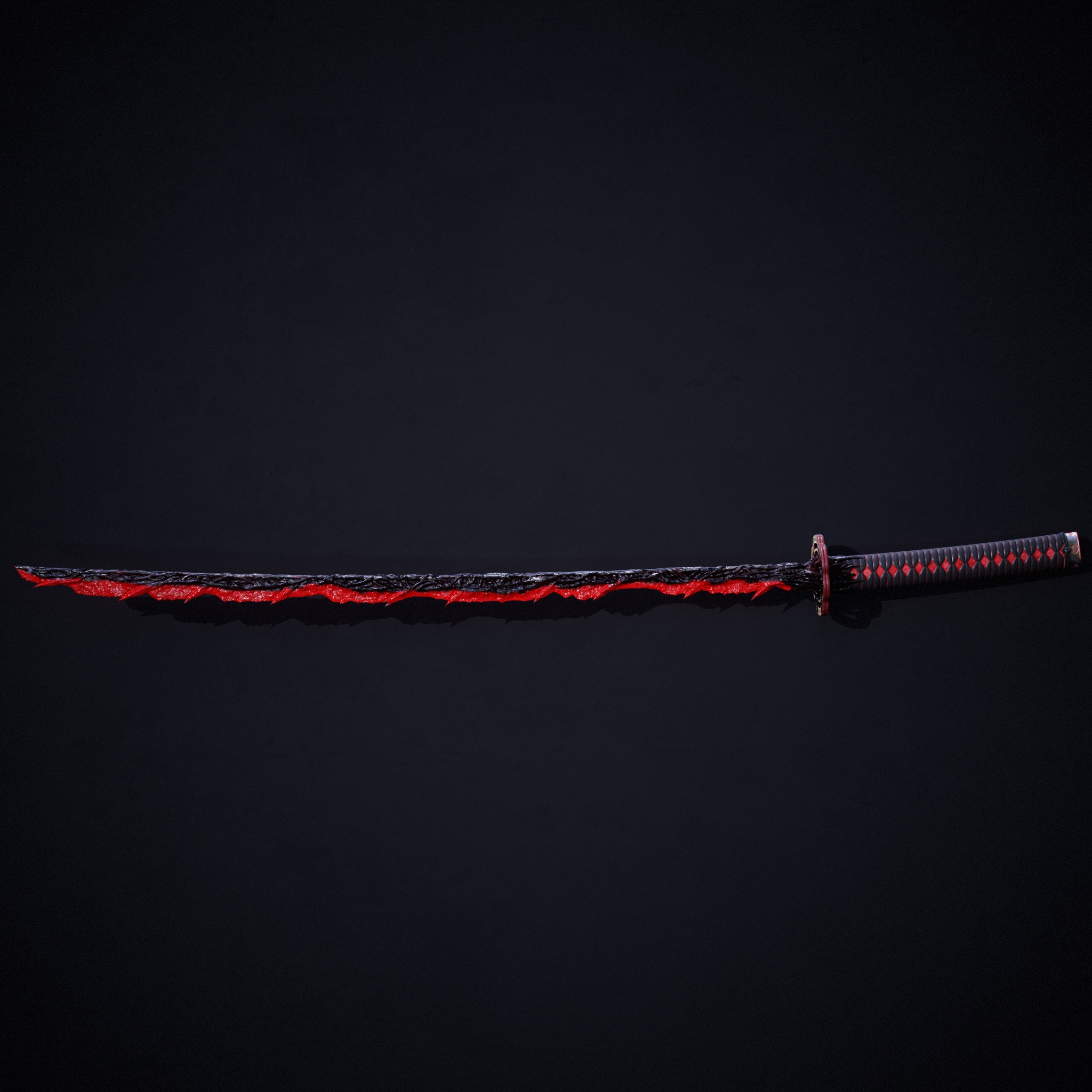 Weapons Based on SoulsBorne Series concept Low-poly 3D model_8