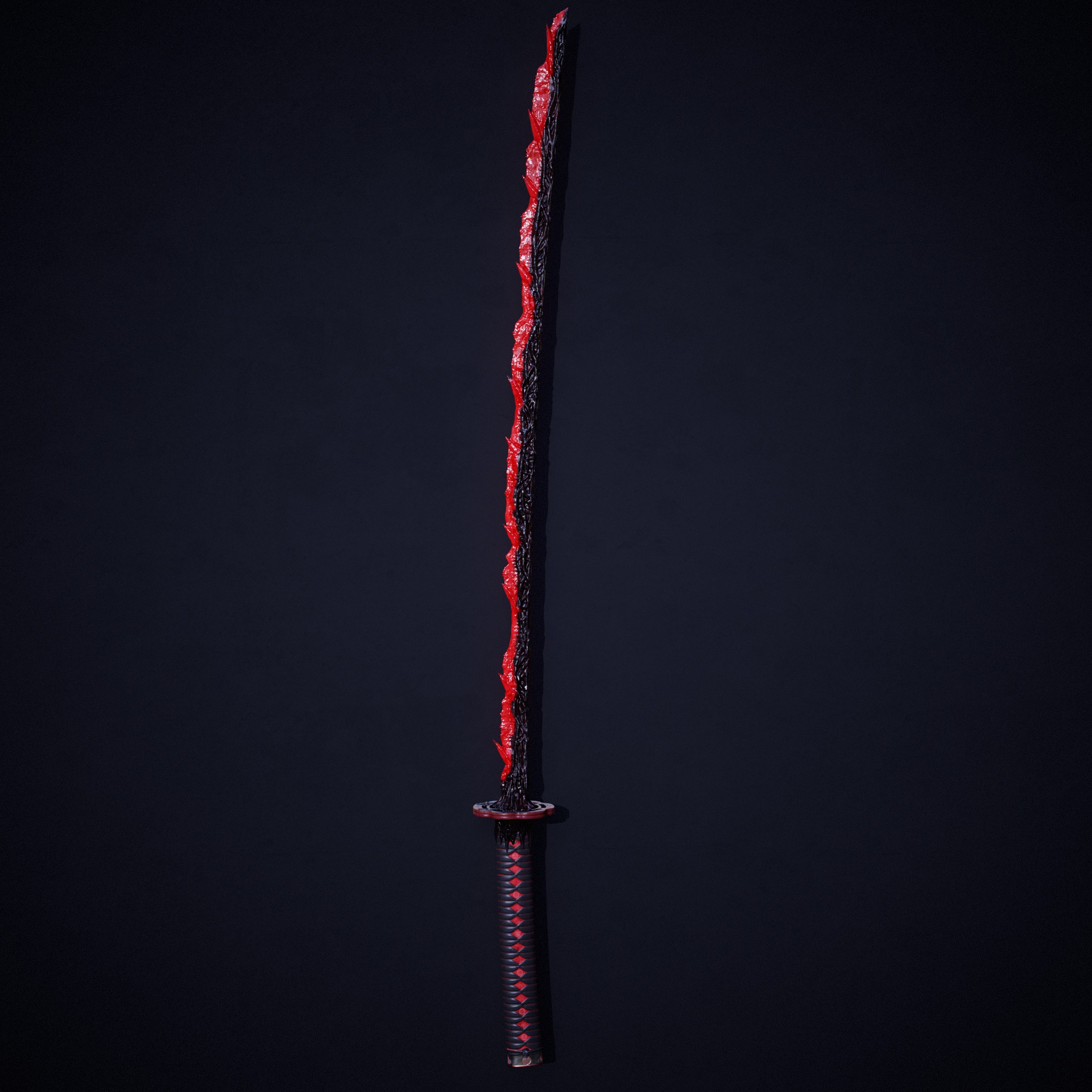 Weapons Based on SoulsBorne Series concept Low-poly 3D model_6