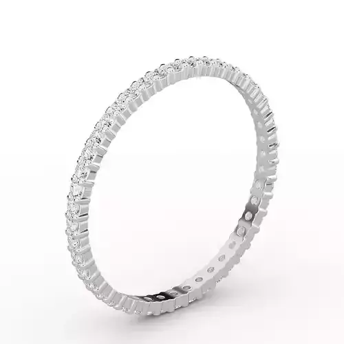 One and a half mm Eternity diamond ring  3D print model