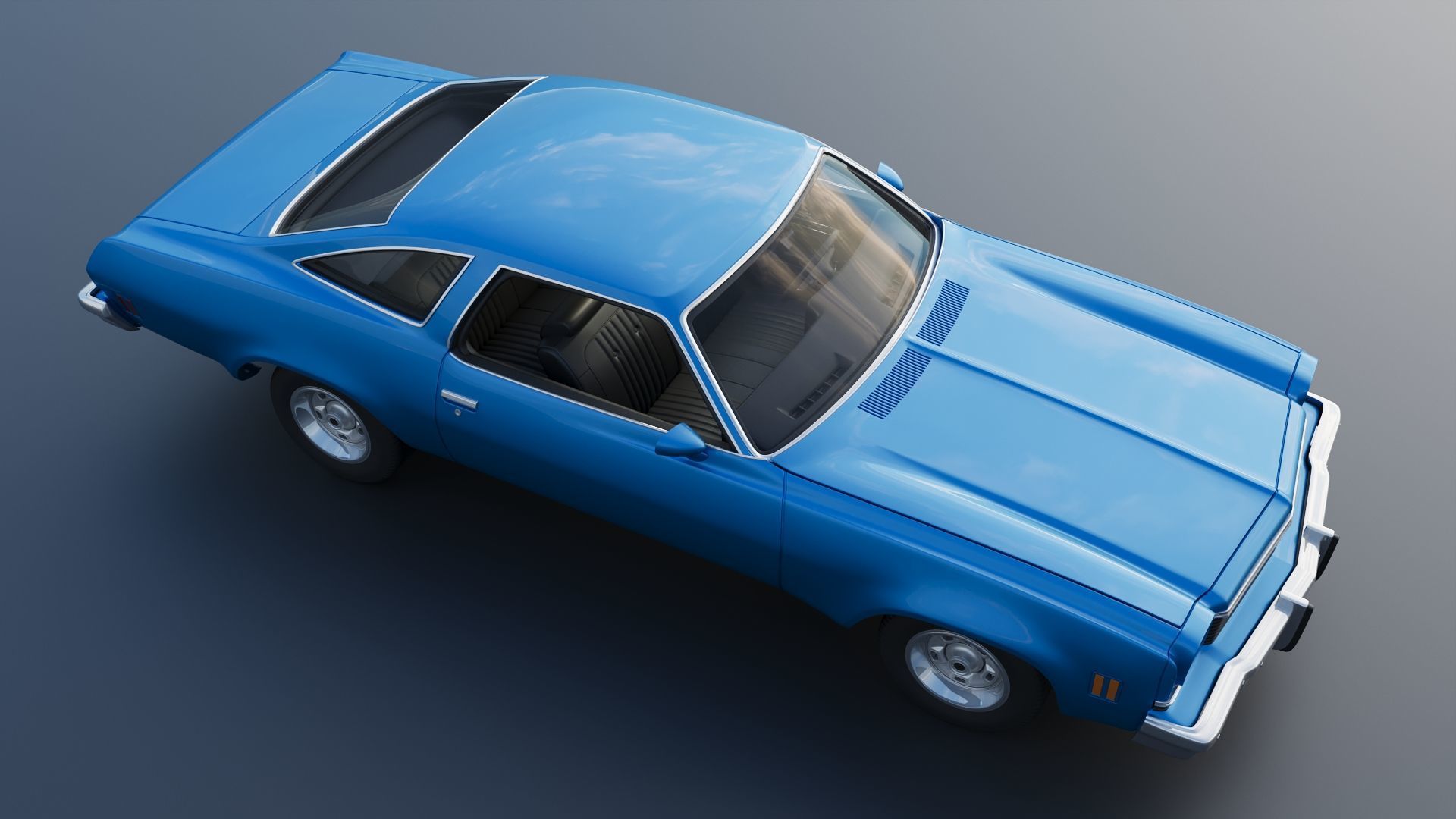 Chevrolet Chevelle 1973 3D print model_15