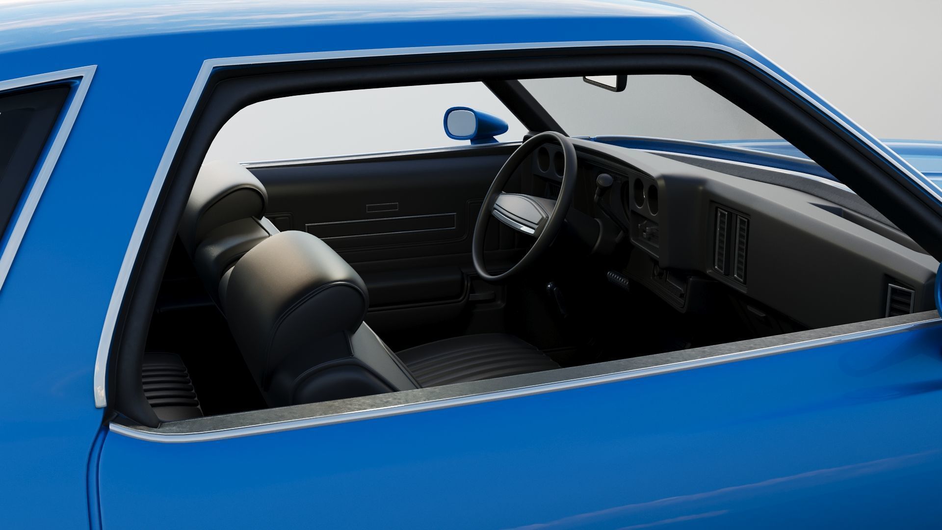 Chevrolet Chevelle 1973 3D print model_9