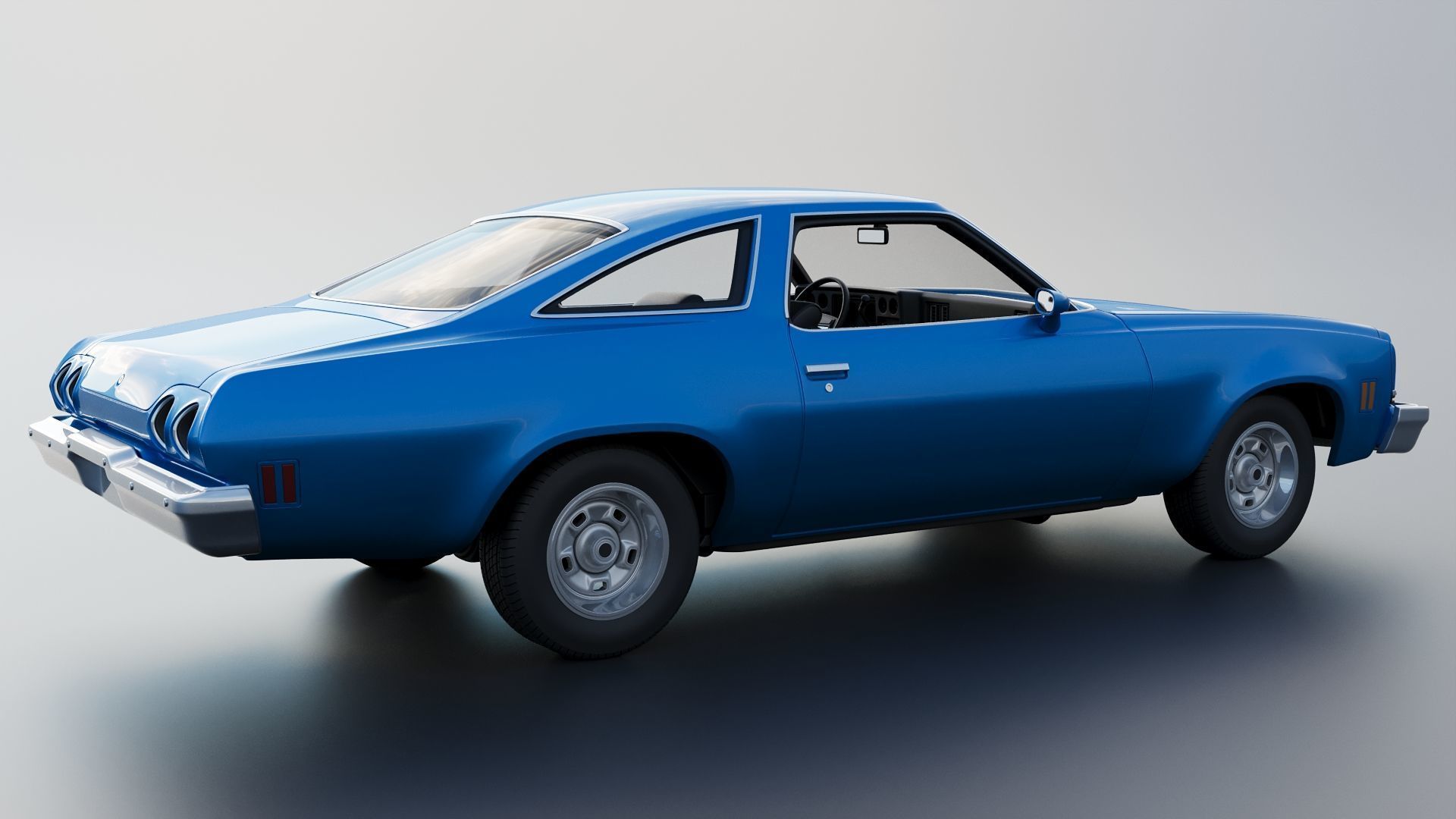 Chevrolet Chevelle 1973 3D print model_8