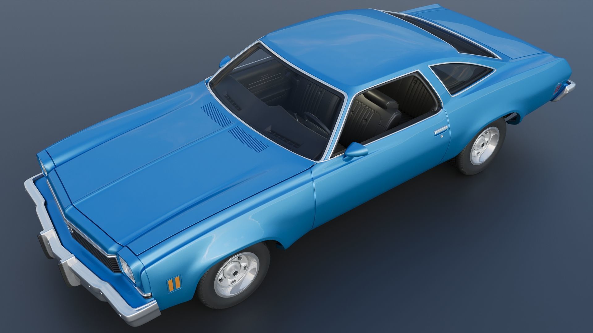 Chevrolet Chevelle 1973 3D print model_16