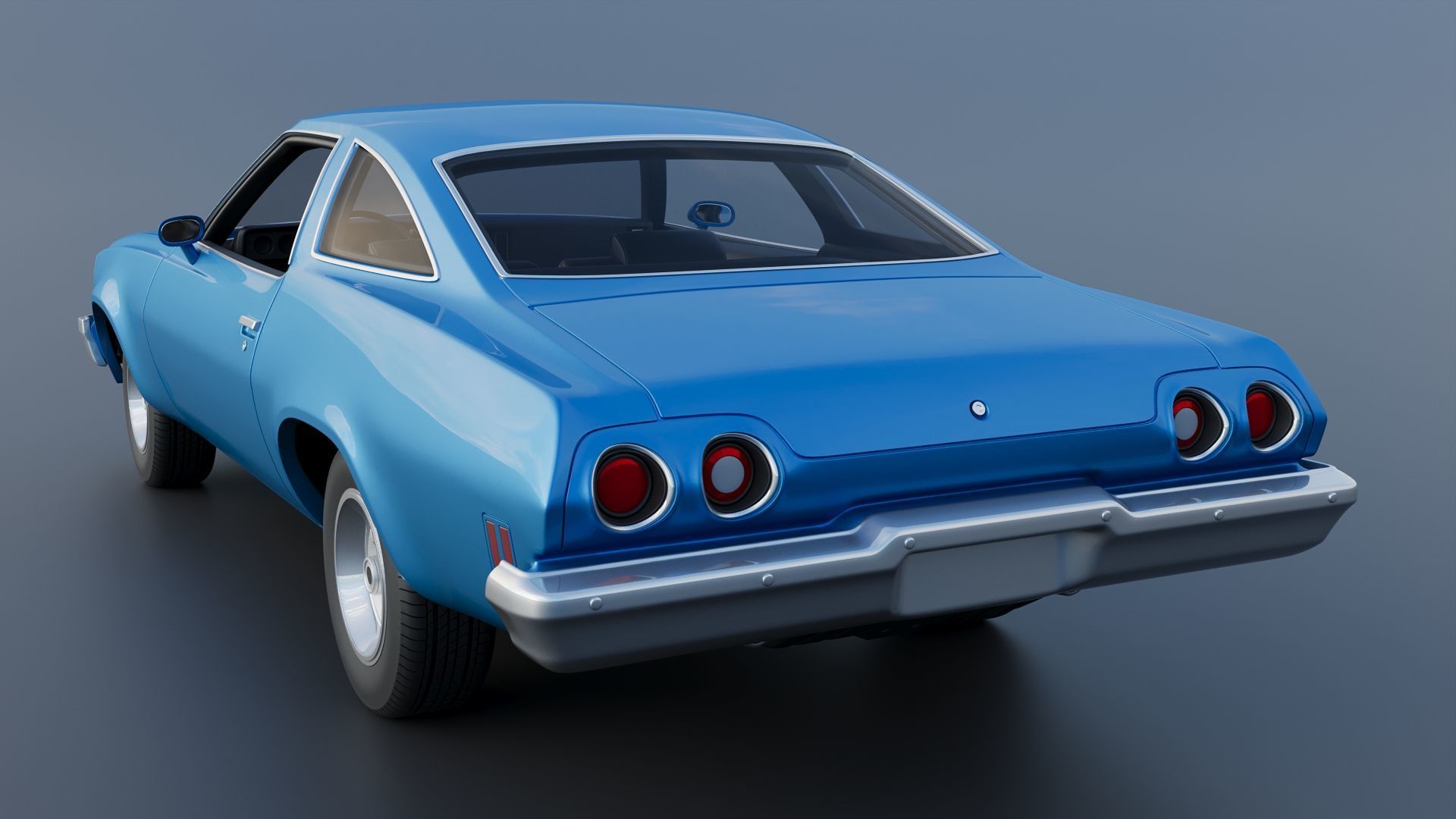 Chevrolet Chevelle 1973 3D print model_4