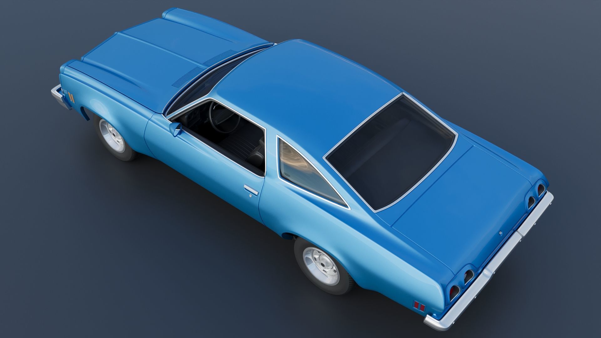 Chevrolet Chevelle 1973 3D print model_5