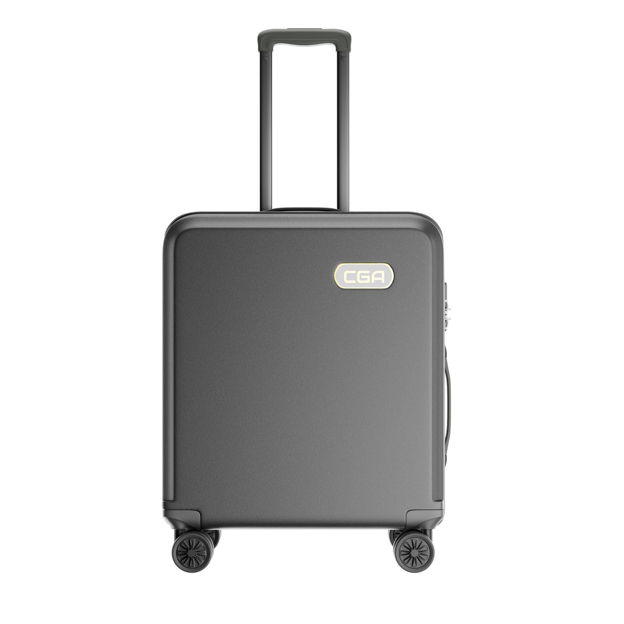 Trolley Suitcase Plastic  briefcase bag 3D model_6