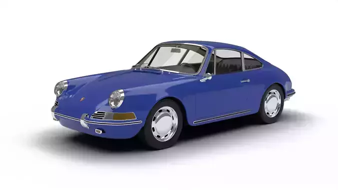 Porsche 911 1964 3d model 