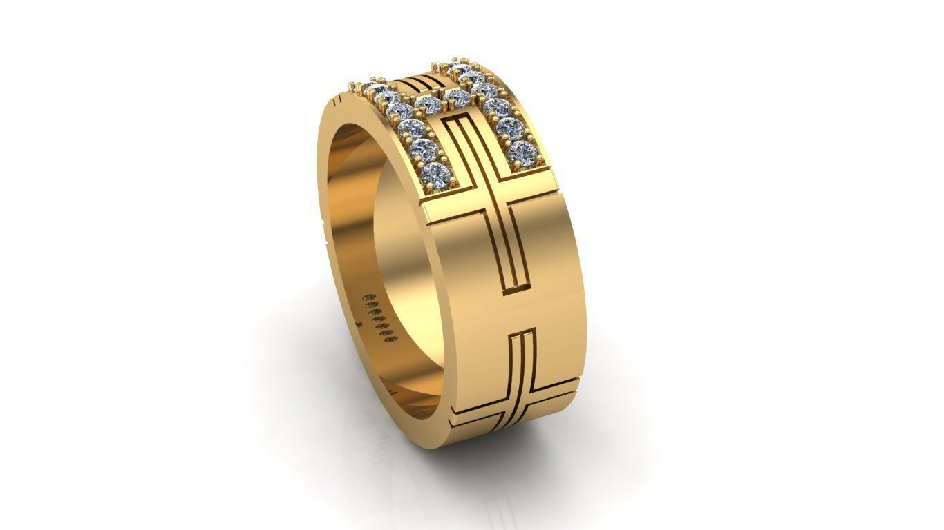 Ring for man model 3d 3D print model_3