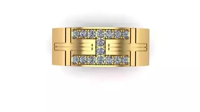 Ring for man model  3d