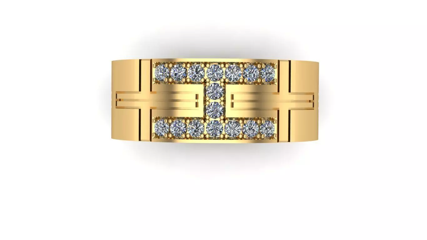 Ring for man model 3d 3D print model_0