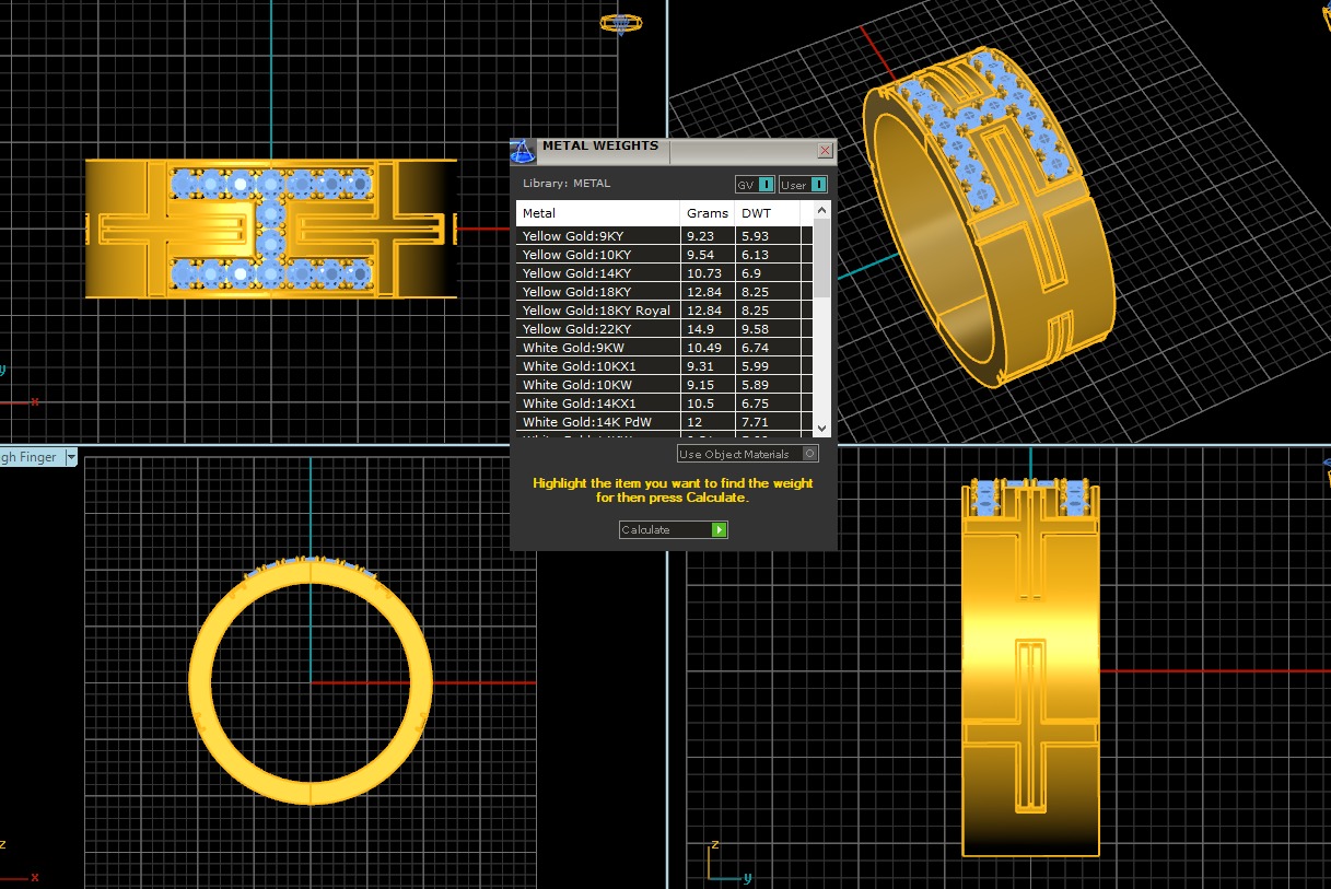 Ring for man model 3d 3D print model_12
