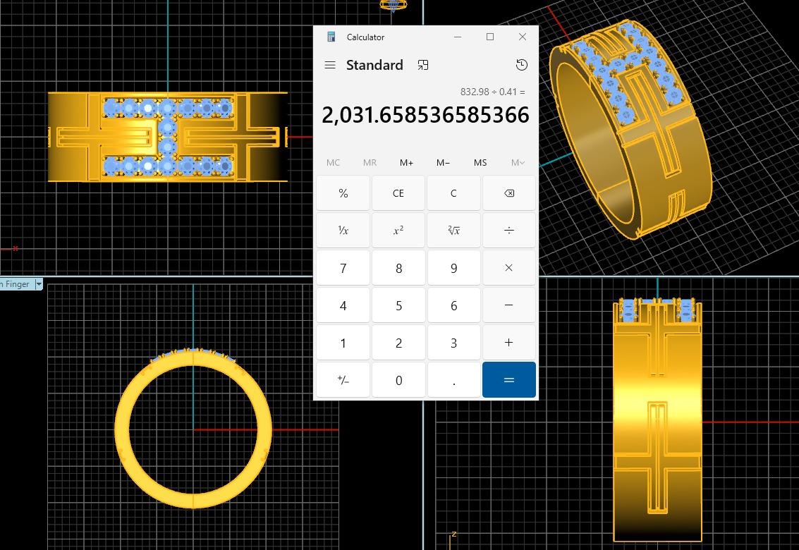 Ring for man model 3d 3D print model_11