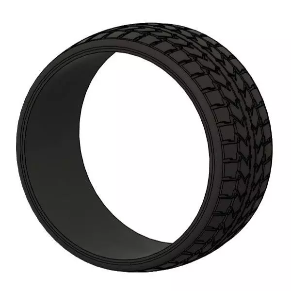 NANKANG SL6 Tyre for Nozzautominis Rims Free 3D print model