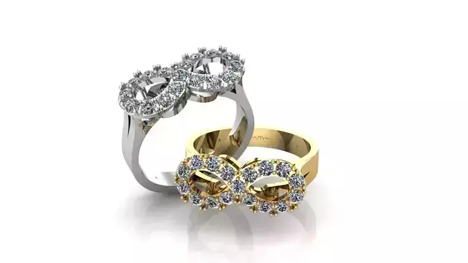 Ring woman 8 3d model