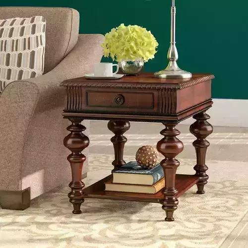Bull Gully End Table 