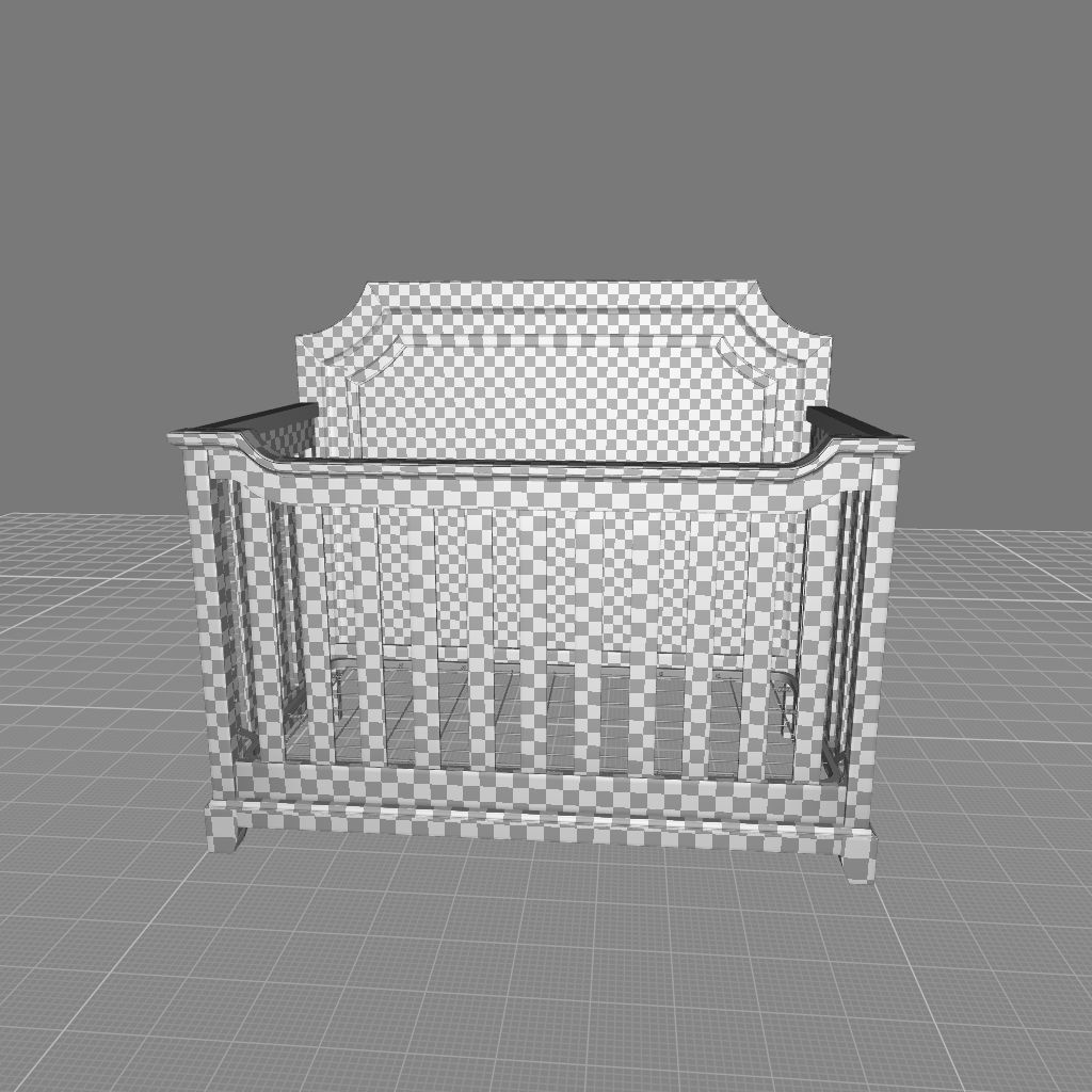 Bull Lafayette Crib 3D model_5
