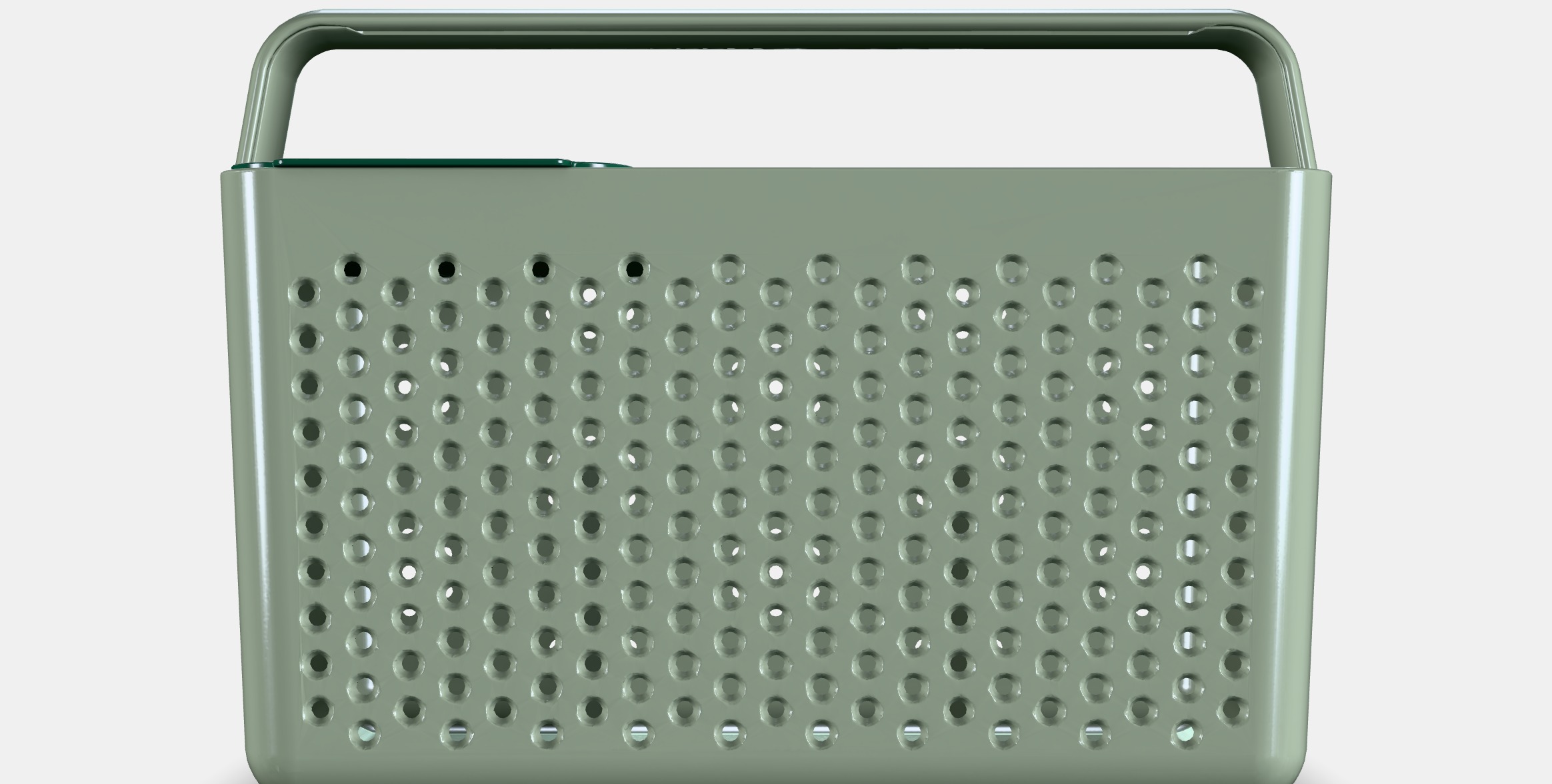 UPPRAMEN Storage basket Low-poly 3D model_15