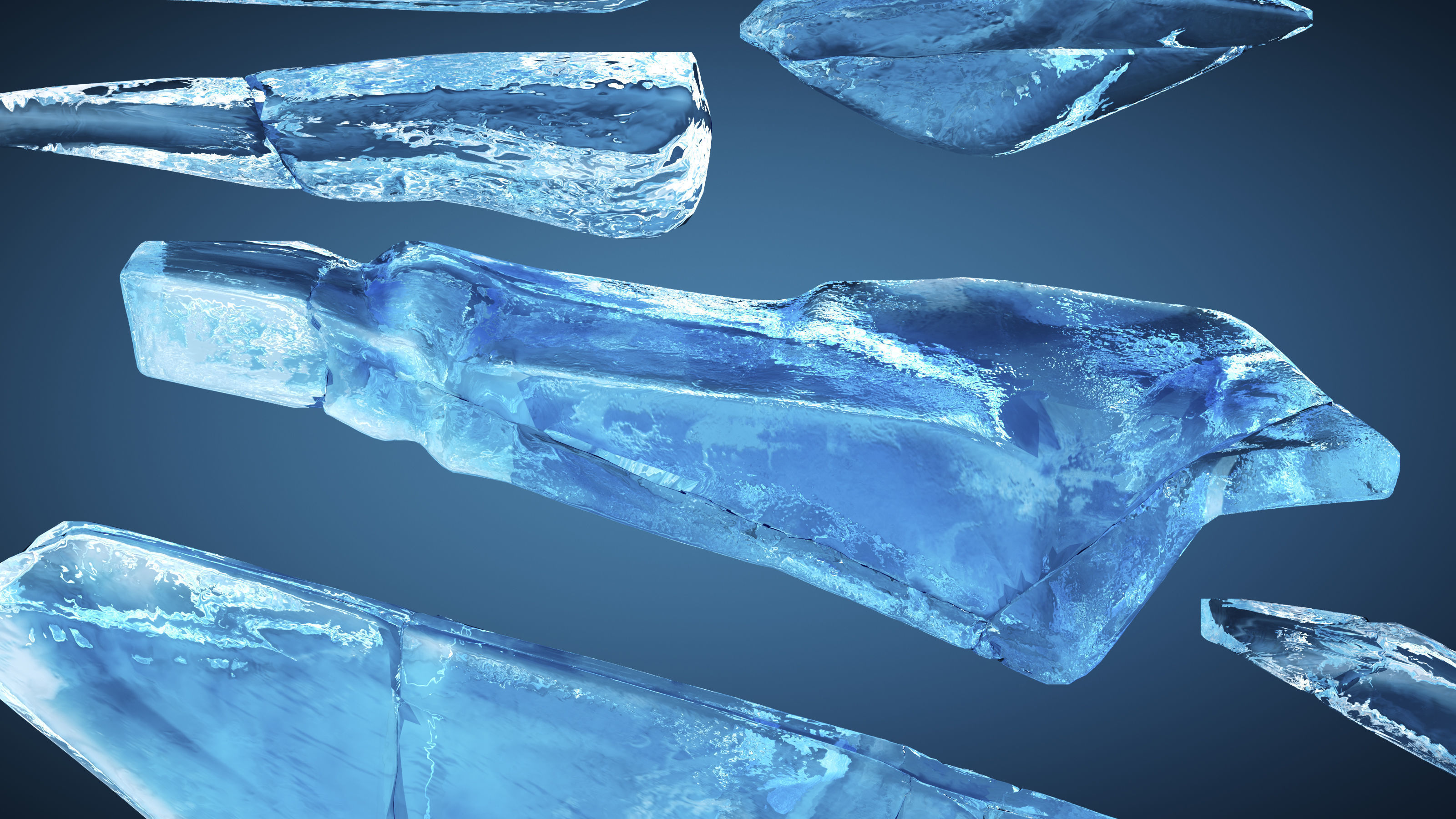Ice Shards 3D model_7