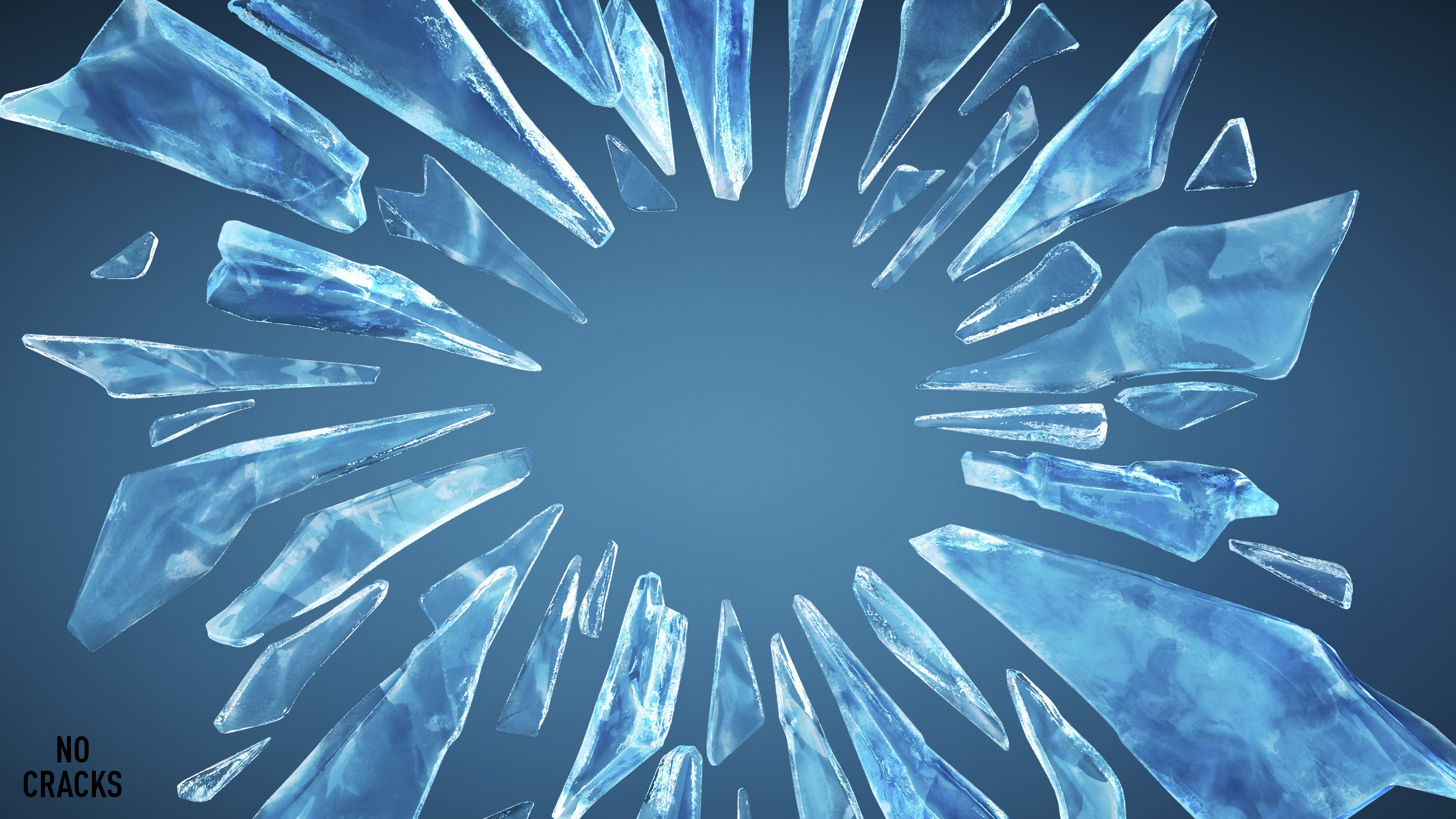 Ice Shards 3D model_1