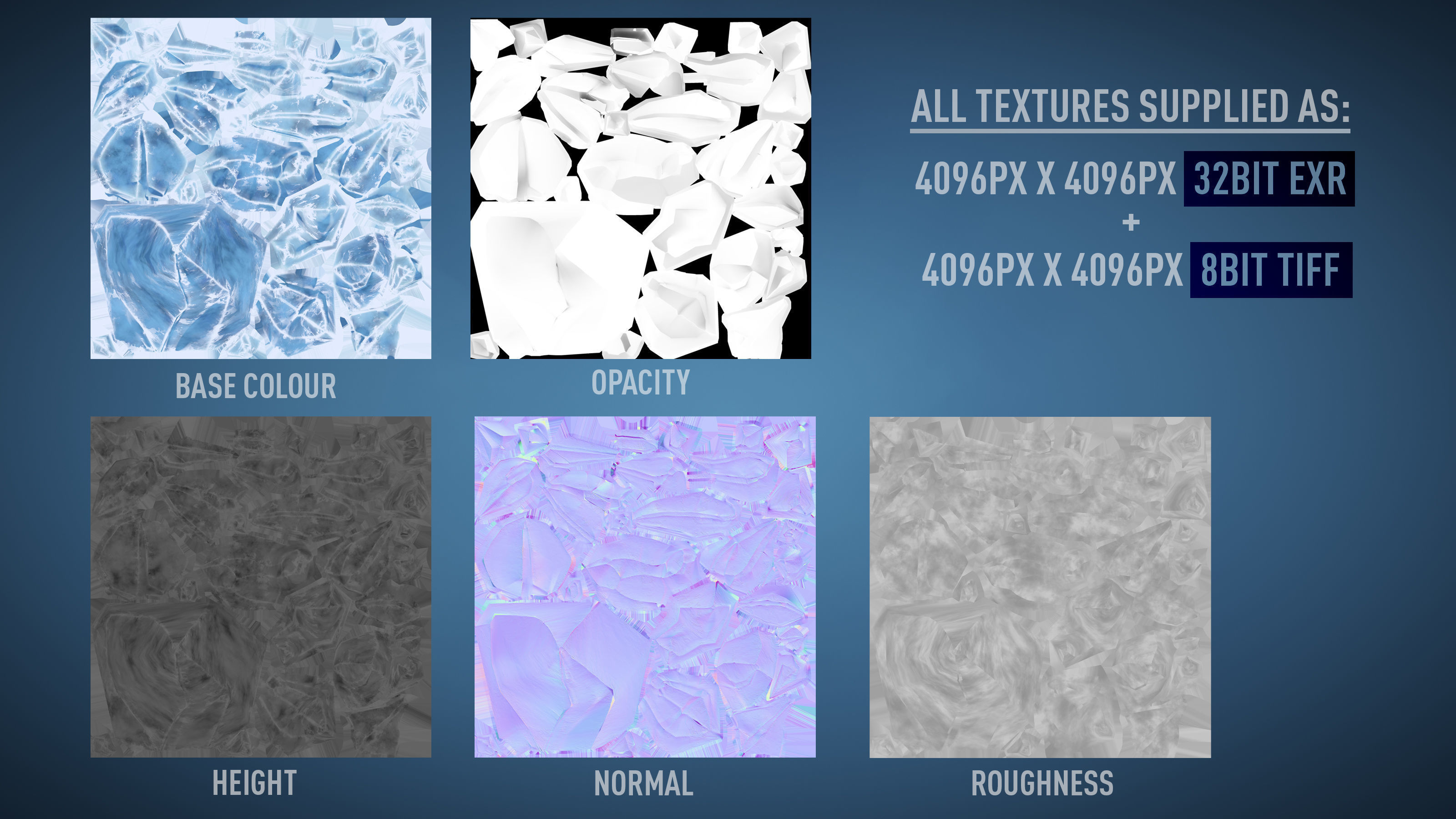 Ice Shards 3D model_13