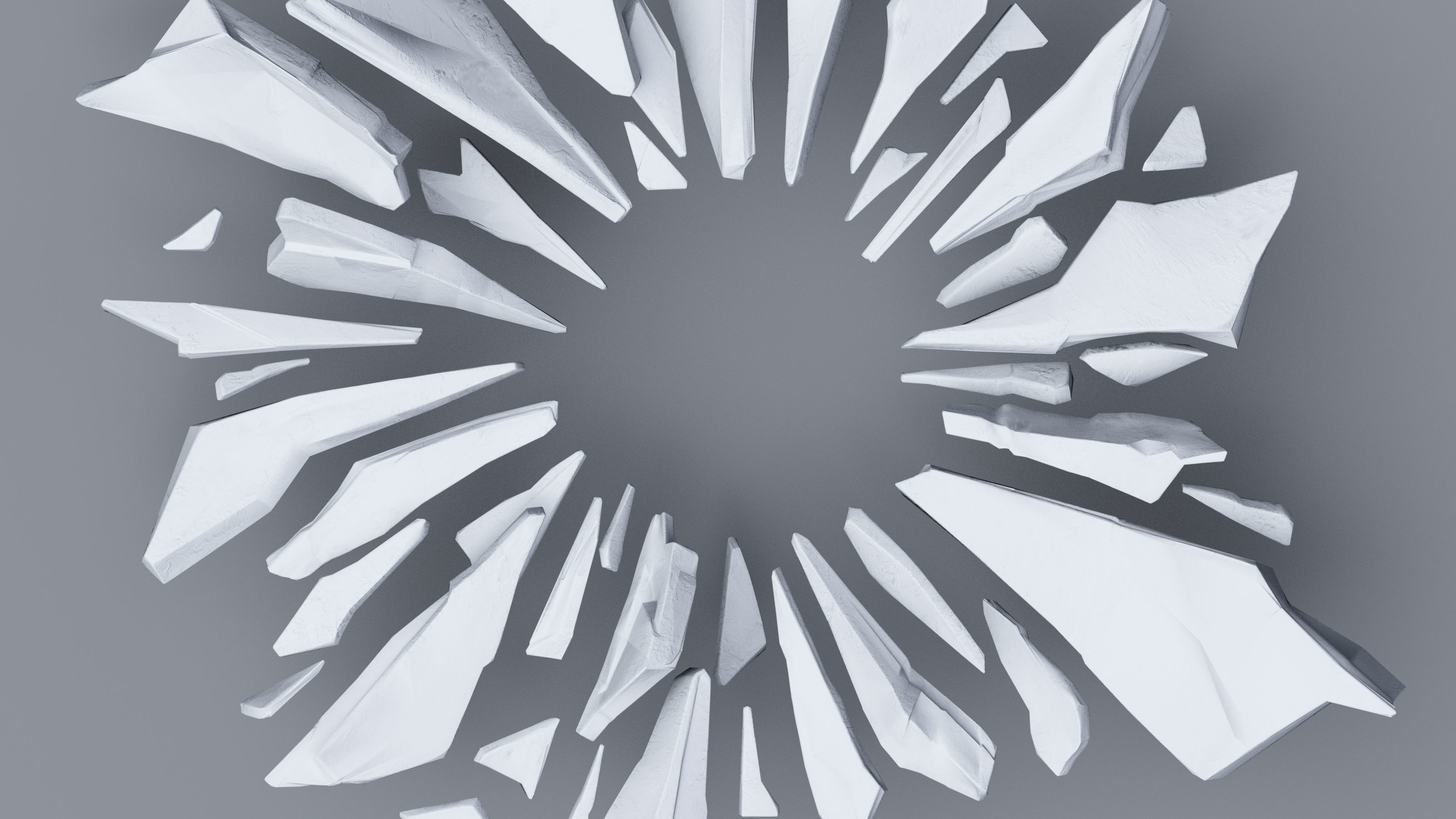 Ice Shards 3D model_10