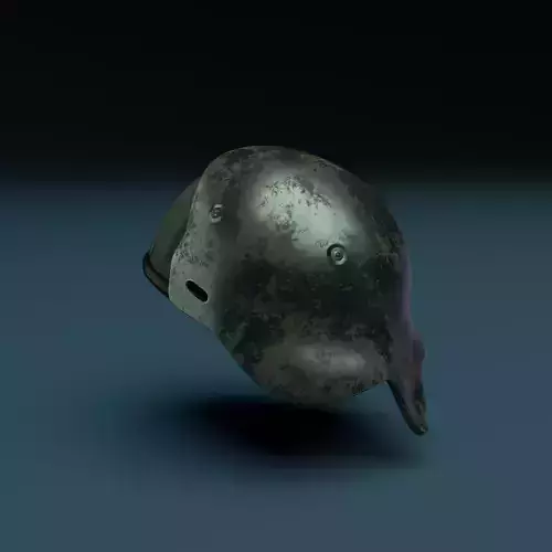 Gaede Steel Helmet - WW1 Low-poly 3D model