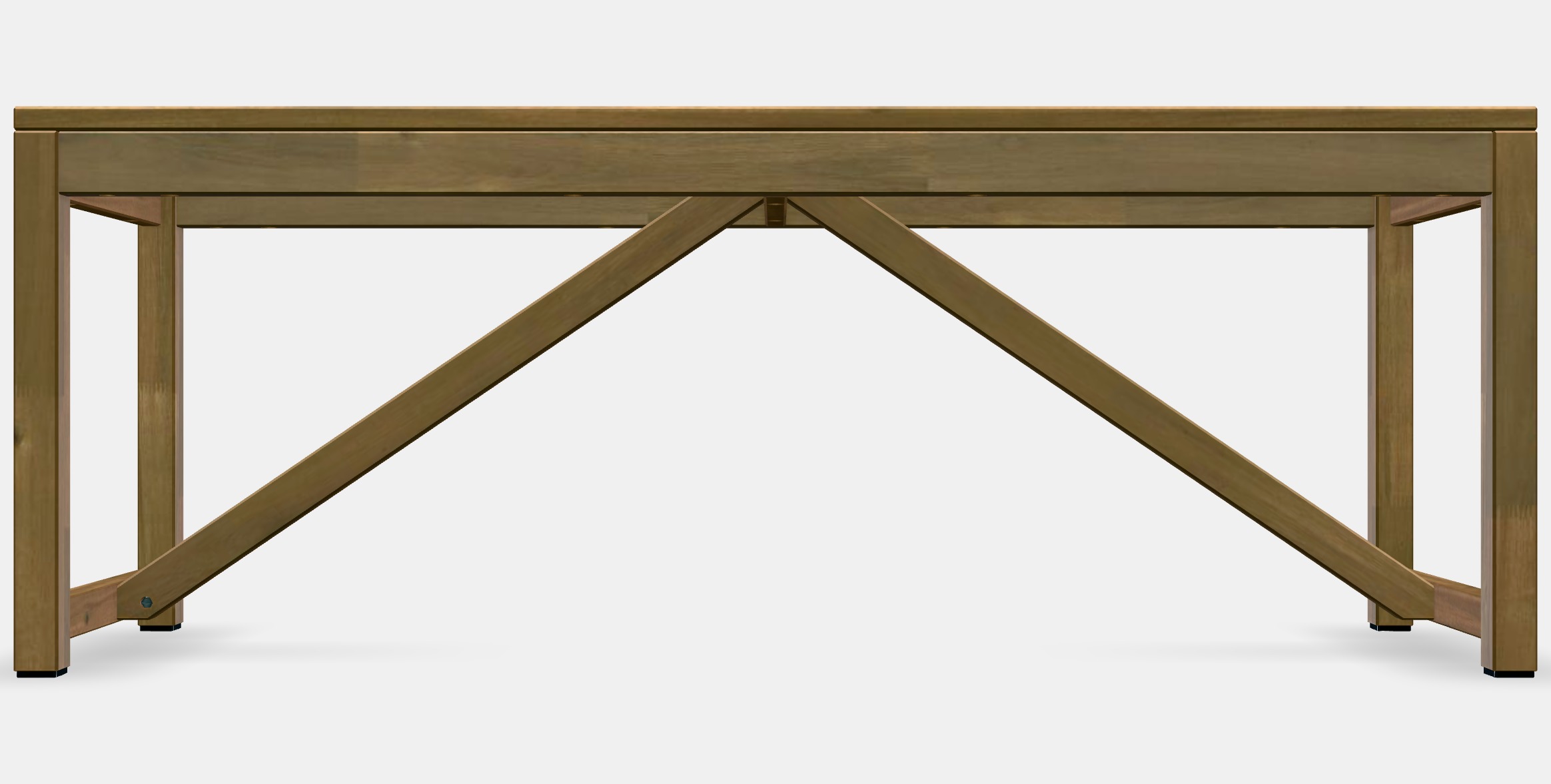 NAMMARO Bench outdoor Low-poly 3D model_11